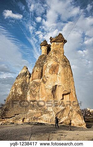 Stock Photo - Catalkaya Valley, Cappadocia, Anatolia, Turkey. Fotosearch