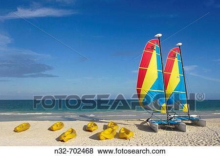 Catamarans at Maroma beach. Caribe. Quintana Roo state. Mayan Riviera. Yucatan Peninsula. Mexico View Large Photo Image Stock Photo - Catamarans at Maroma beach. Caribe. Quintana Roo state. Mayan Riviera. Yucatan Peninsula. Mexico. Fotosearch