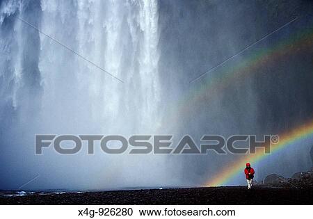 Catarata de Skogafoss, Islandia Skogafoss falls, Iceland View Large Photo Image Stock Image - Catarata de Skogafoss, Islandia Skogafoss falls, Iceland. Fotosearch
