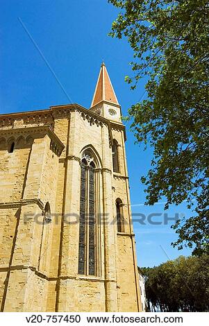 Stock Image - Cathedral, Arezzo, Tuscany, Italy. Fotosearch