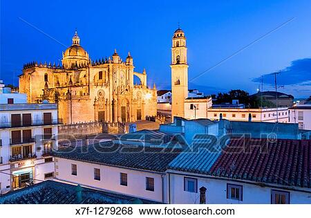 Cathedral built 17th century Jerez de la Frontera CBdiz province Spain View Large Photo Image Stock Photo - Cathedral built 17th century Jerez de la Frontera CBdiz province Spain. Fotosearch