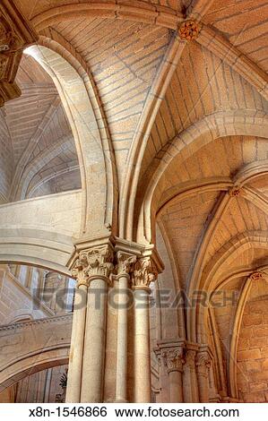 Cathedral de Santa Maria, Tui, Galicia, Spain View Large Photo Image Stock Photograph - Cathedral de Santa Maria, Tui, Galicia, Spain. Fotosearch