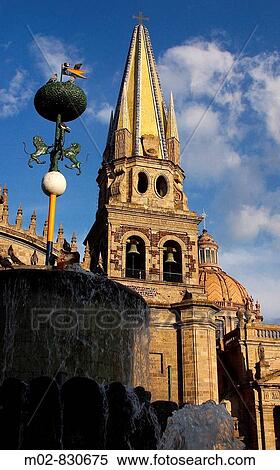 Stock Photography - Cathedral, Guadalajara, Jalisco, Mexico. Fotosearch