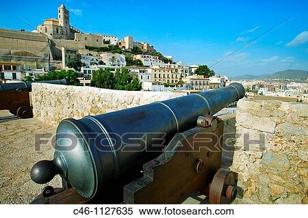 Cathedral in Dalt Vila district. Ibiza. Balearic Islands. Spain View Large Photo Image Stock Photography - Cathedral in Dalt Vila district. Ibiza. Balearic Islands. Spain. Fotosearch
