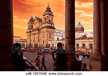 cathedral in guatemala city. guatemala View Large Photo Image Stock Photograph - cathedral in guatemala city. guatemala. Fotosearch