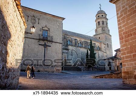 Cathedral in Santa Mar? a's square Baeza Ja? n province Spain View Large Photo Image Stock Photography - Cathedral in Santa Mar? a's square Baeza Ja? n province Spain. Fotosearch