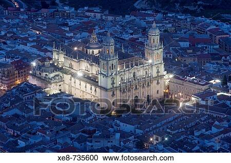 Cathedral, Jaen. Andalucia, Spain View Large Photo Image Stock Image - Cathedral, Jaen. Andalucia, Spain. Fotosearch