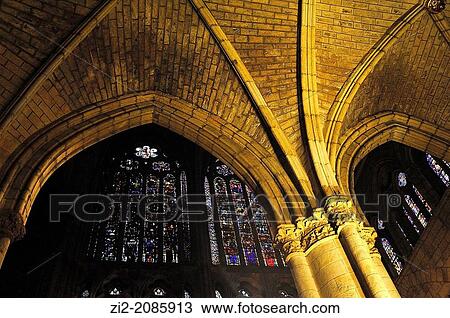 Cathedral, Leon, Spain View Large Photo Image Stock Image - Cathedral, Leon, Spain. Fotosearch