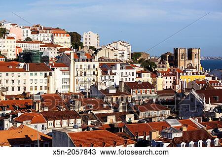Stock Image - Cathedral, Lisbon, Portugal, Europe.. Fotosearch