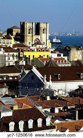 cathedral, lisbon View Large Photo Image Stock Photograph - cathedral, lisbon. Fotosearch