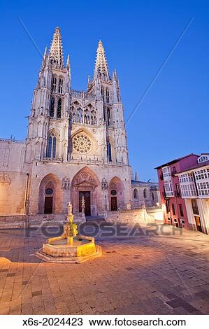 Cathedral of Burgos, Spain. View Large Photo Image Stock Image - Cathedral of Burgos, Spain.. Fotosearch