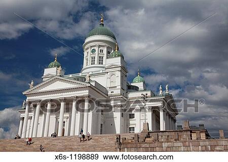 Cathedral of Helsinki, Finland View Large Photo Image Stock Photo - Cathedral of Helsinki, Finland. Fotosearch