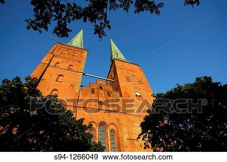 Cathedral of L? beck, Schleswig-Holstein, Germany View Large Photo Image Stock Photo - Cathedral of L? beck, Schleswig-Holstein, Germany. Fotosearch