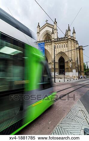 Cathedral of Mary Immaculate of Vitoria, European Green Capital, Basque country, Spain View Large Photo Image Stock Photography - Cathedral of Mary Immaculate of Vitoria, European Green Capital, Basque country, Spain. Fotosearch