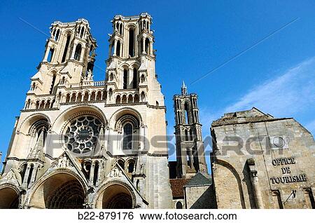 Cathedral of Notre-Dame, Laon. Aisne, Picardy, France View Large Photo Image Stock Photograph - Cathedral of Notre-Dame, Laon. Aisne, Picardy, France. Fotosearch