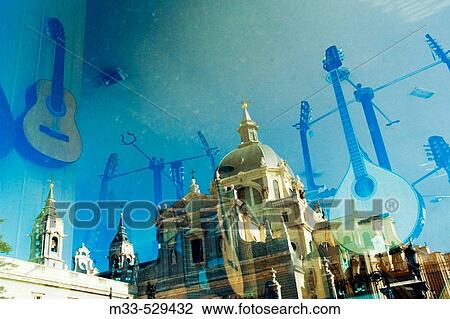 Stock Image - Cathedral of Nuestra Seora de la Almudena. Madrid. Spain. Fotosearch