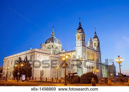 Cathedral of Nuestra Seora de La Almudena, Madrid, Spain View Large Photo Image Stock Photo - Cathedral of Nuestra Seora de La Almudena, Madrid, Spain. Fotosearch