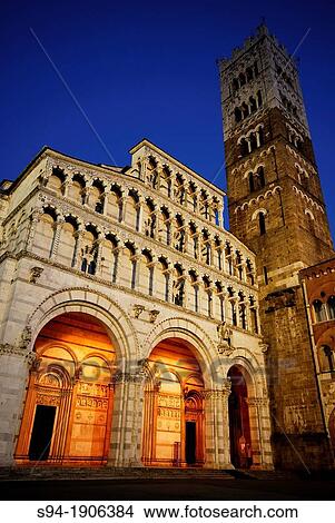 Cathedral of San Martino in Lucca, Tuscany, Italy View Large Photo Image Picture - Cathedral of San Martino in Lucca, Tuscany, Italy. Fotosearch