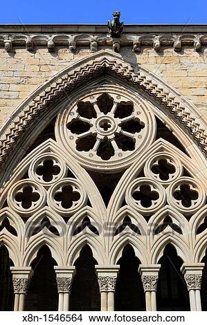 Picture - Cathedral of St Mary of La Seu Vella, Lleida, Catalonia, Spain. Fotosearch