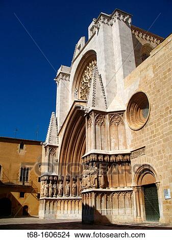 Picture - Cathedral of Tarragona, Spain. Fotosearch