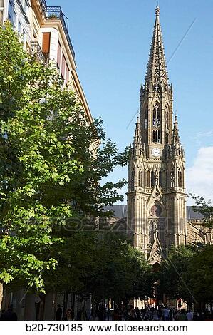 Cathedral of the Buen Pastor, San Sebastian, Guipuzcoa, Basque Country, Spain View Large Photo Image Stock Photography - Cathedral of the Buen Pastor, San Sebastian, Guipuzcoa, Basque Country, Spain. Fotosearch
