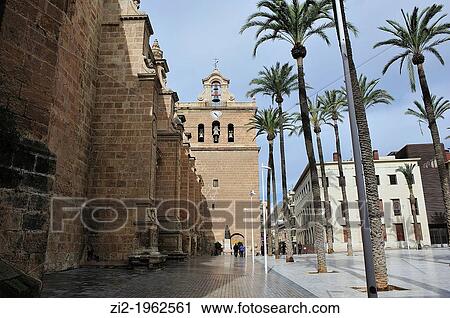 Stock Image - Cathedral of the Encarnacion. Almeria, Spain. Fotosearch