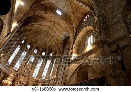 Cathedral Saint Nazaire, Beziers, France View Large Photo Image Stock Photography - Cathedral Saint Nazaire, Beziers, France. Fotosearch