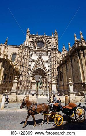 Cathedral, Sevilla. Andalucia, Spain. View Large Photo Image Stock Photo - Cathedral, Sevilla. Andalucia, Spain.. Fotosearch