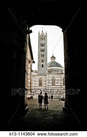 Cathedral Siena Tuscany Italy View Large Photo Image Picture - Cathedral Siena Tuscany Italy. Fotosearch
