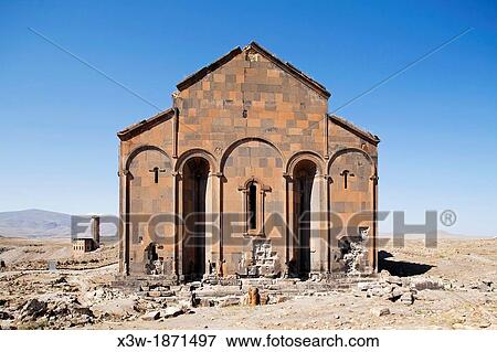 cathedral subsequently changed in fethiye mosque, ani ruins, kars area, north-eastern anatolia, turkey, asia View Large Photo Image Stock Photo - cathedral subsequently changed in fethiye mosque, ani ruins, kars area, north-eastern anatolia, turkey, asia. Fotosearch