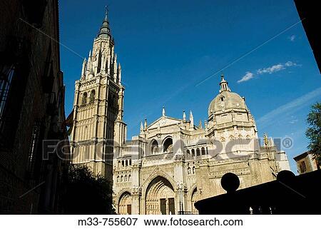 Cathedral, Toledo. Castilla-La Mancha, Spain View Large Photo Image Stock Photo - Cathedral, Toledo. Castilla-La Mancha, Spain. Fotosearch
