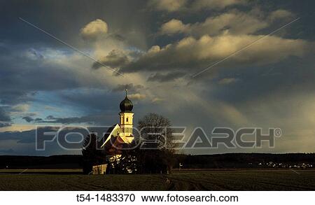 Catholic chapel at weather mood View Large Photo Image Stock Image - Catholic chapel at weather mood. Fotosearch