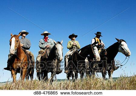 Cattlemen with? Quarter horse? and/or? Paint? of USA. Ponderosa Ranch. Seneca. Oregon. USA View Large Photo Image Stock Photography - Cattlemen with? Quarter horse? and/or? Paint? of USA. Ponderosa Ranch. Seneca. Oregon. USA. Fotosearch