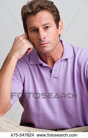 Picture - Caucasian man. Fotosearch