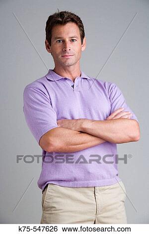 Caucasian man View Large Photo Image Stock Photograph - Caucasian man. Fotosearch