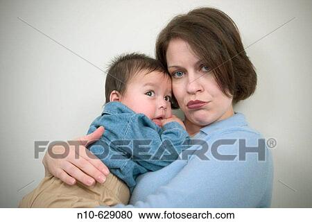 Caucasian woman with her Eurasian toddler son. View Large Photo Image Stock Image - Caucasian woman with her Eurasian toddler son.. Fotosearch