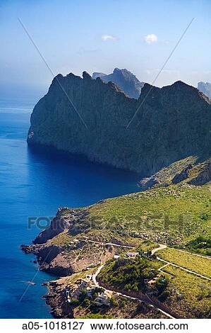 Cavall Bernat mountain range. Majorca. Balearic Islands. Spain. View Large Photo Image Stock Photo - Cavall Bernat mountain range. Majorca. Balearic Islands. Spain.. Fotosearch