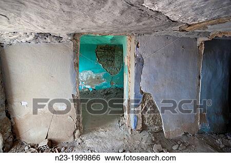 Stock Photograph - Caves, Arguedas, Navarra, Spain.. Fotosearch