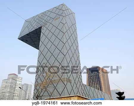 CCTV building, Beijing, China View Large Photo Image Stock Image - CCTV building, Beijing, China. Fotosearch