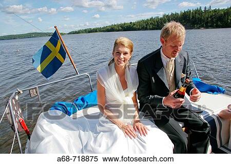 Celebrating the wedding with champagne Model release View Large Photo Image Stock Photography - Celebrating the wedding with champagne Model release. Fotosearch