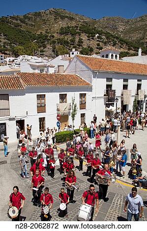 Celebration of Corpus Christi, Mijas, MBlaga province, Andalusia, Spain View Large Photo Image Stock Image - Celebration of Corpus Christi, Mijas, MBlaga province, Andalusia, Spain. Fotosearch