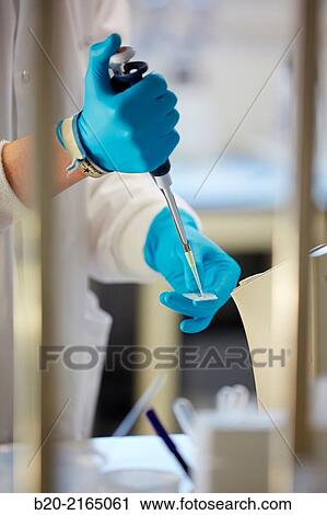 Stock Image - Cell counter. Residue Analysis Laboratory. Energy and Environment Division. Tecnalia Research and Innovation. Miano. Alava. Basque Country. Spain.. Fotosearch