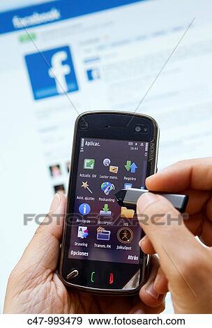 Stock Photo - Cell phone. Fotosearch