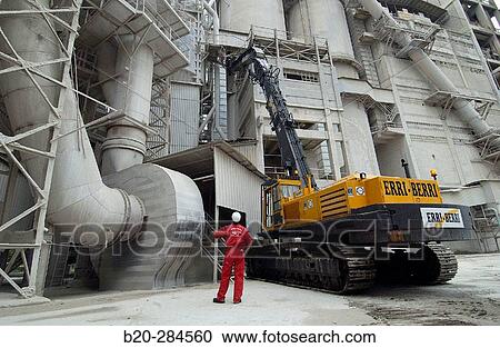 Cement plant View Large Photo Image Stock Image - Cement plant. Fotosearch