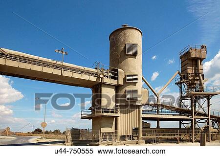 Stock Photography - Cement plant. Fotosearch