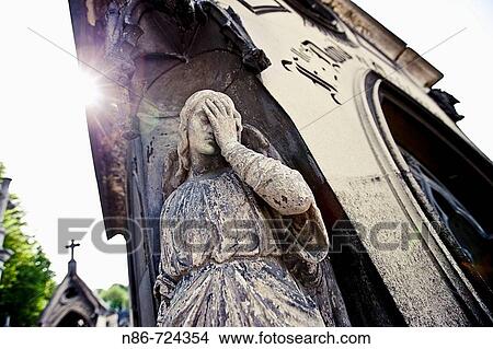Cemetery View Large Photo Image Picture - Cemetery. Fotosearch