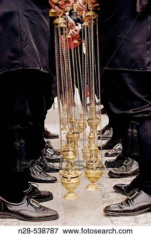 Censers. Holy Week. Loja, Granada province, Andalucia, Spain. View Large Photo Image Stock Photo - Censers. Holy Week. Loja, Granada province, Andalucia, Spain.. Fotosearch