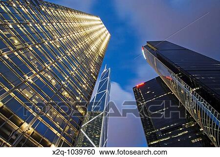 Central Business District Hong Kong View Large Photo Image Stock Image - Central Business District Hong Kong. Fotosearch