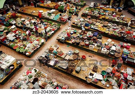 Stock Photography - Central market, Kota Bharu, Kelantan, Malaysia.. Fotosearch