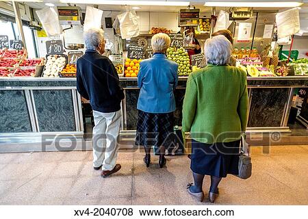 Central Market of Zaragoza, Aragon, Spain. View Large Photo Image Stock Photo - Central Market of Zaragoza, Aragon, Spain.. Fotosearch